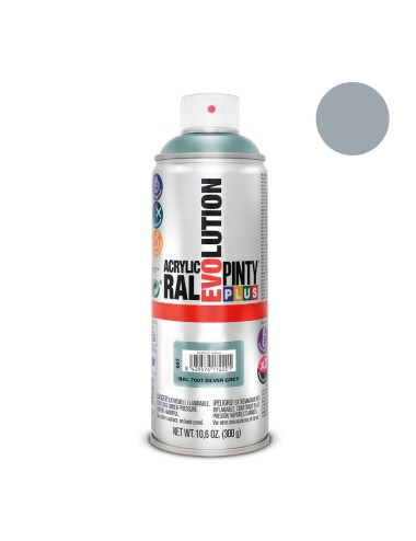 Pintura acrílica spray evolution 520 cc ral 7001 silver grey 300 g