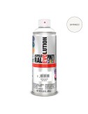 Pintura acrílica spray evolution 520 cc ral 9010 blanco puro satinado