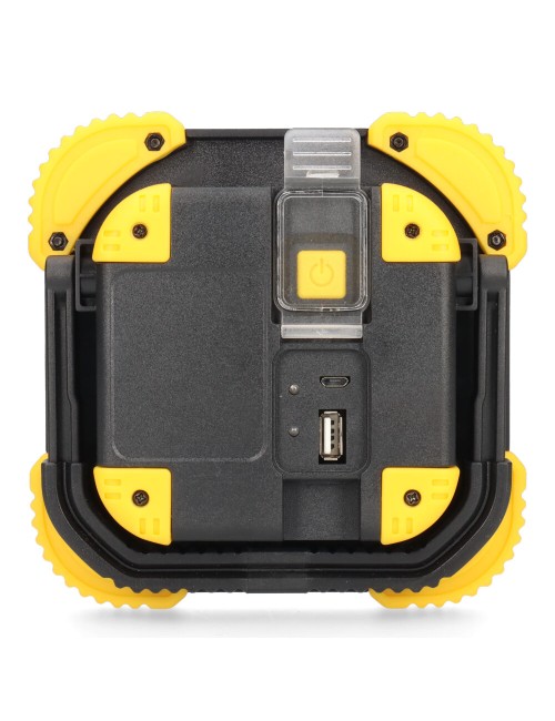 Foco linterna recargable 10 w funcion power bank