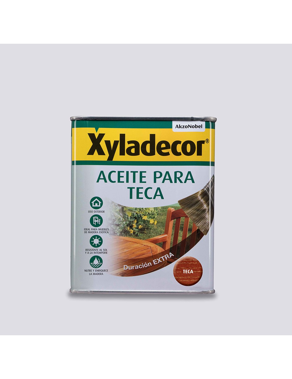 Aceite para teca color teca 5 l