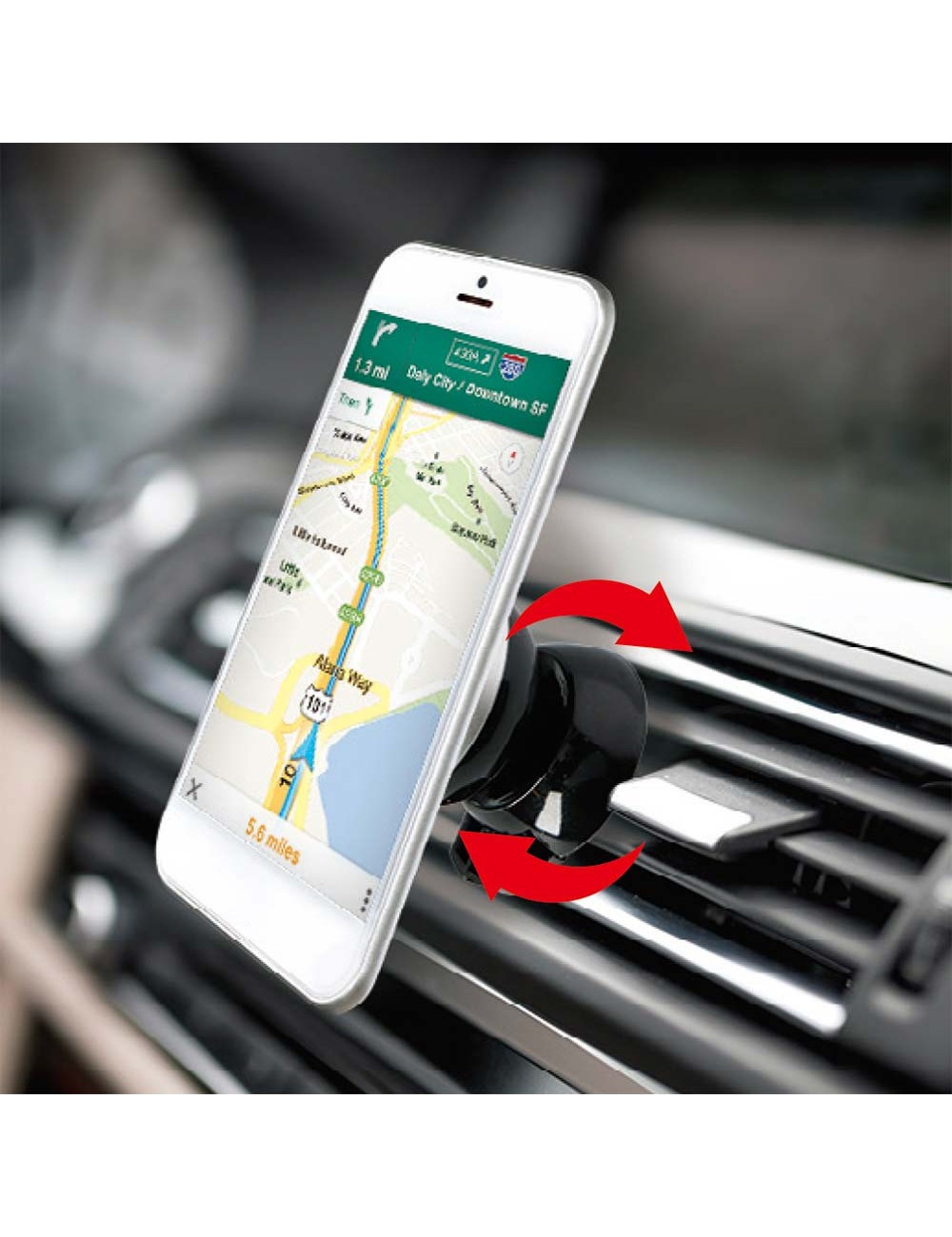 Soporte universal magnetico para telefonos moviles all ride