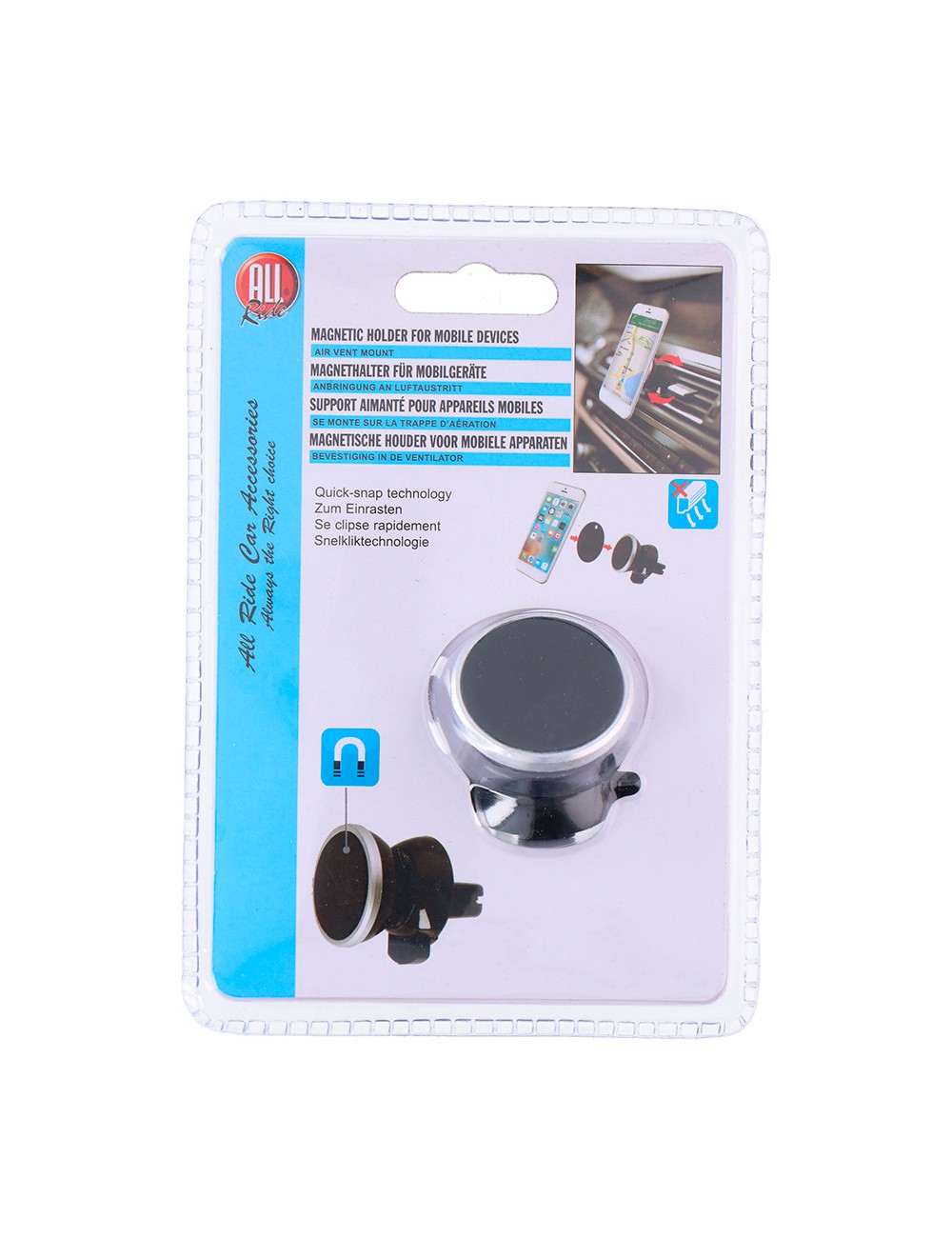 Soporte universal magnetico para telefonos moviles all ride