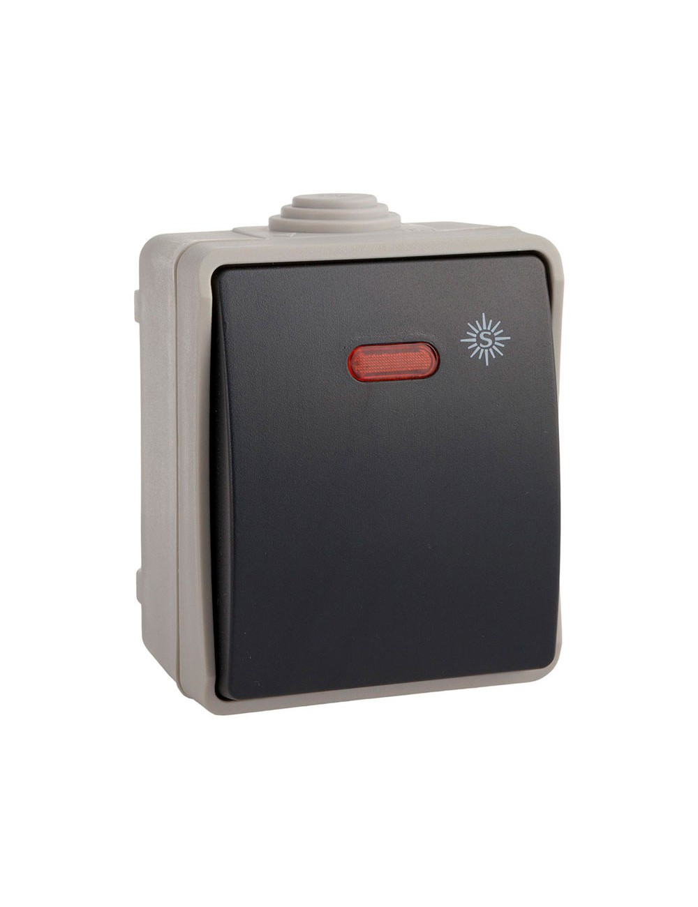 Pulsador luminoso estanco ip54 (retractilado)