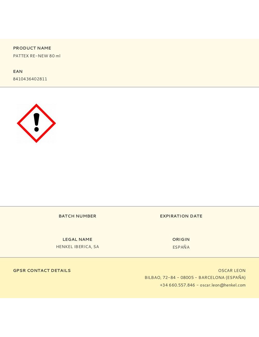 Silicona re-new blanco 80 ml