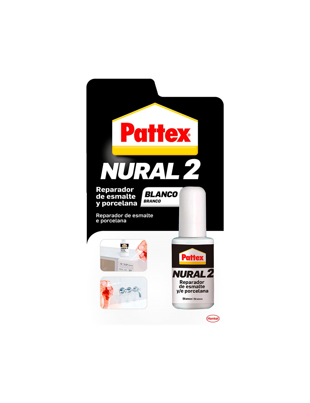 Reparador de esmalte nural 2 para porcelana 50 g