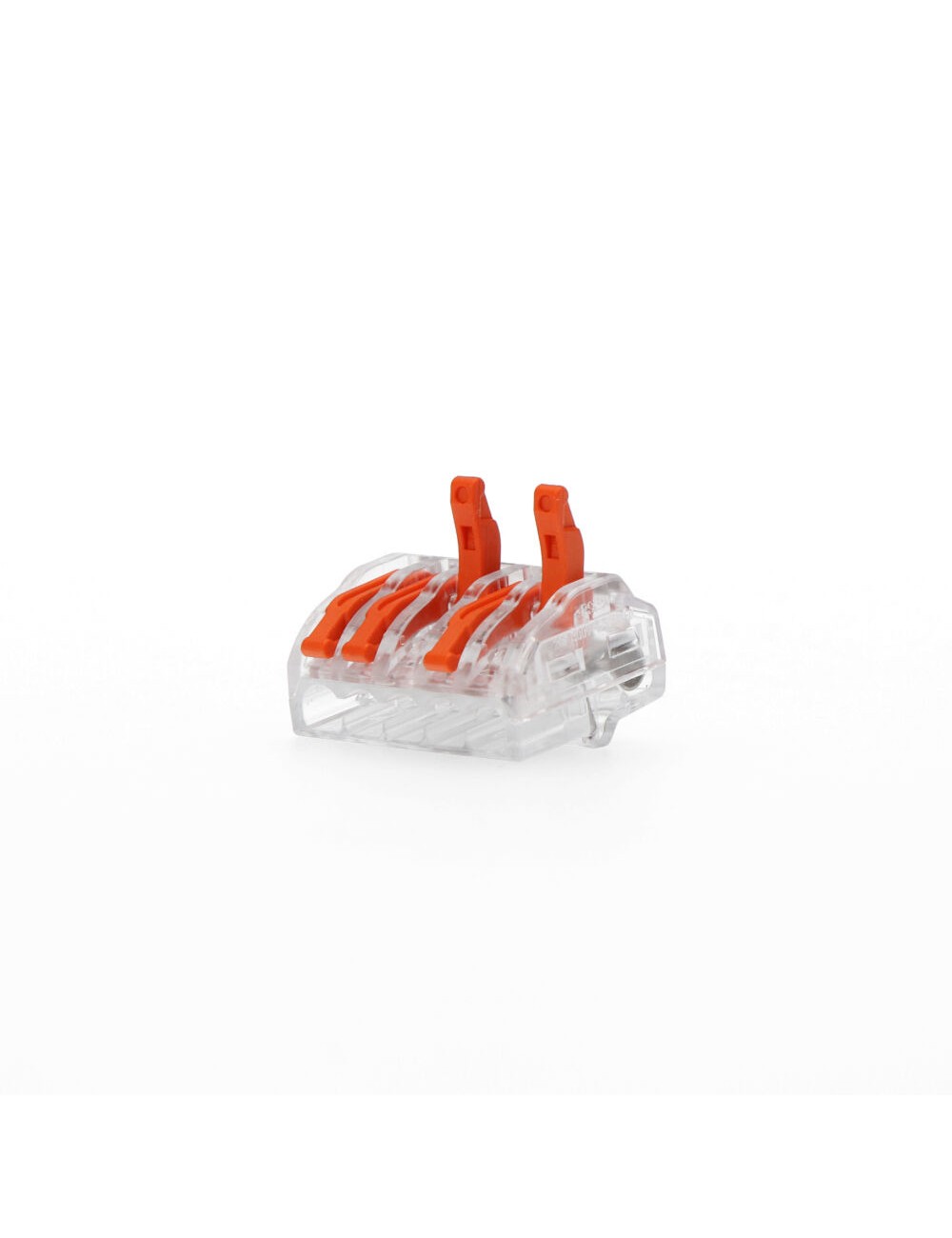 Conector empalme 5 tomas de 0,75a 2,5mm, 5 uds