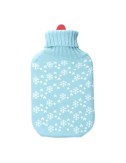Bolsa de agua caliente 2 l modelo azul copos blancos