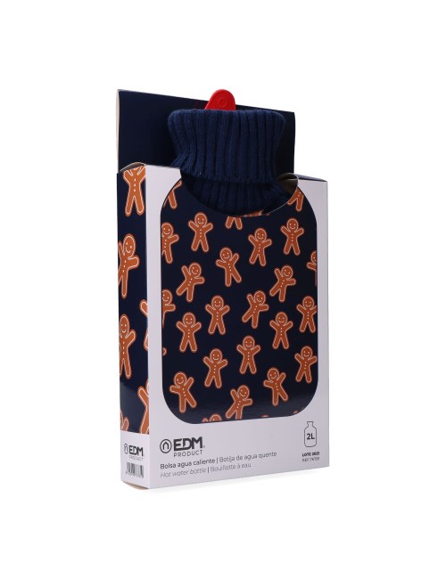 Bolsa de agua caliente 2 l modelo gingerbread man