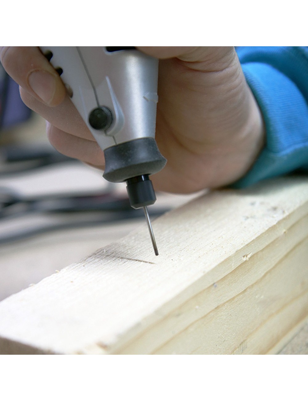 Herramienta multiusos rotativa 170w + 41 tipos de accesorio (190 piezas en total) 23,5 x 7 cm