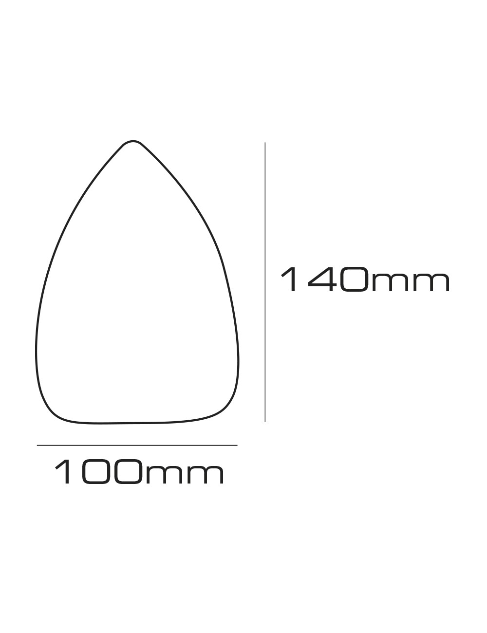 Lijas para lijadora tipo mouse 08707, set 5 uds