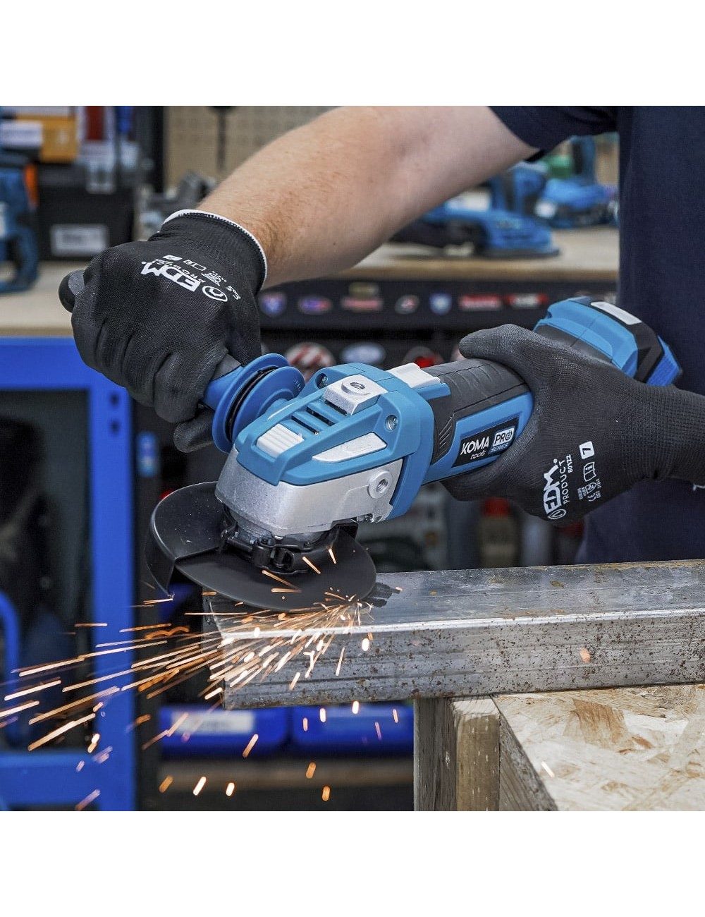 Amoladora 20 v (sin batería ni cargador) ø115 mm 28,9 x 23,9 cm