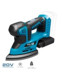 Lijadora tipo mouse 20 v (sin batería ni cargador) 20,4 x 15,5 cm