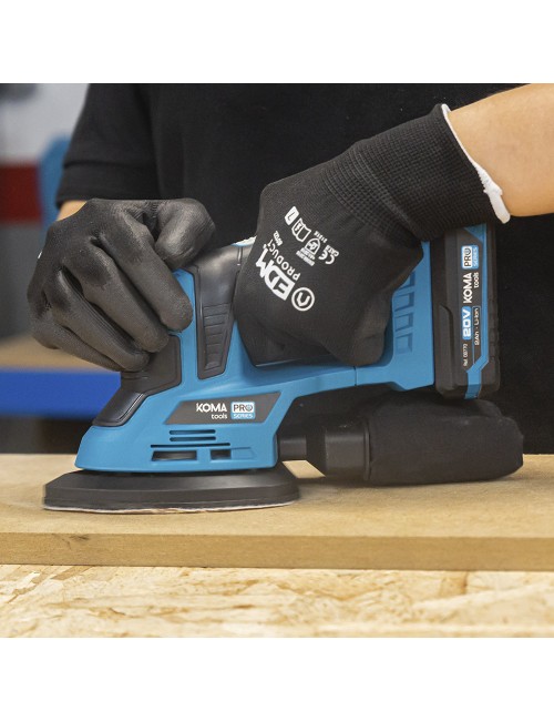 Lijadora tipo mouse 20 v (sin batería ni cargador) 20,4 x 15,5 cm