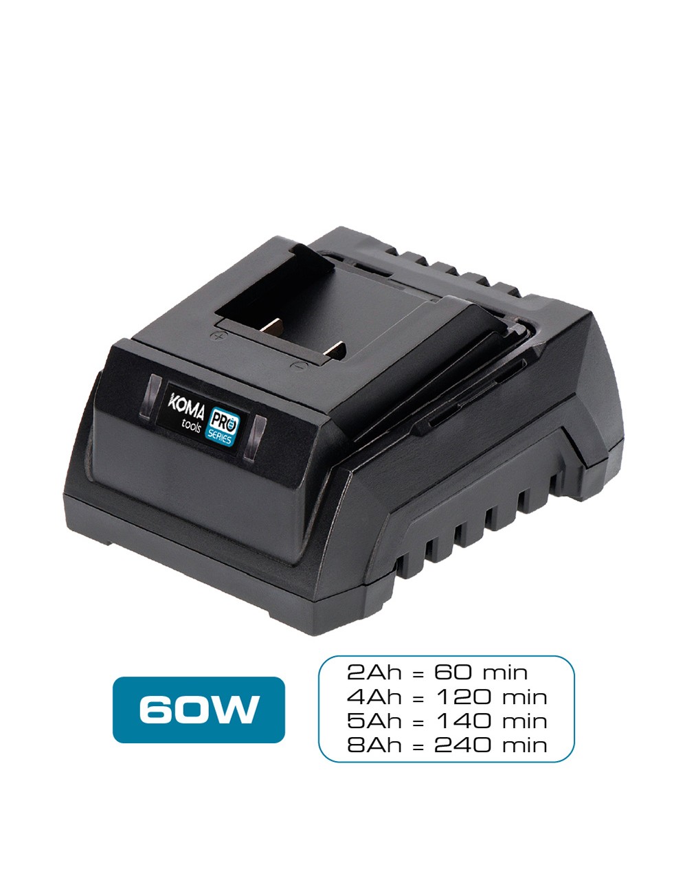 Cargador de bateria 20 v 60 w