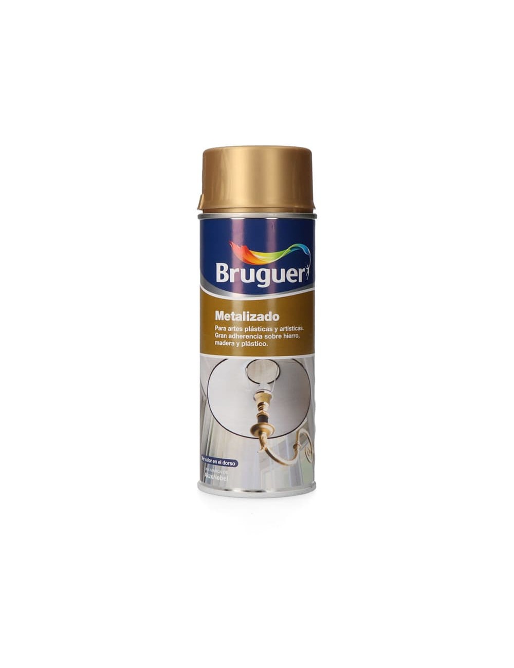 Esmalte spray oro metalizado 400 ml