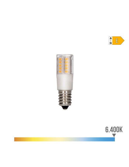Bombilla tubular de led e14 5,5 w 700 lm 6400 k luz fria ø1,8 x 5,7 cm