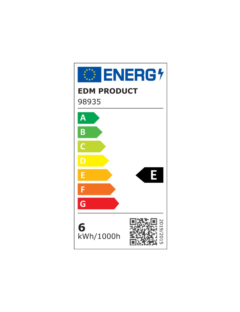 Bombilla bayoneta led b15d 5,5 w 650lm 3000k luz calida ø18 x 57mm