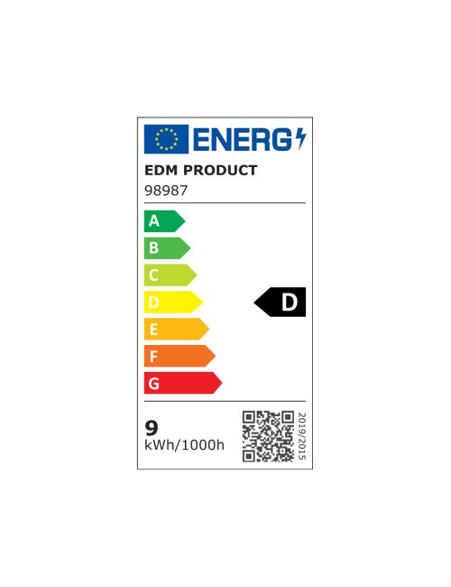 Bombilla lineal led 118mm r7s 9w 1280lm 6400k luz fria ø1,6x11,8cm edm