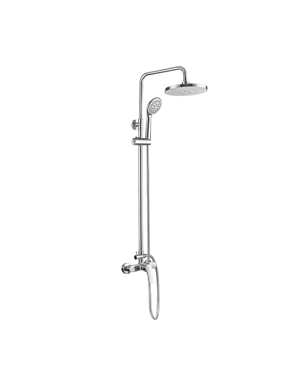 Conjunto de ducha serie altea 20 x 30,4 x 127 cm