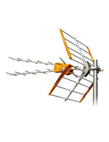 Antena tdt 2 generacion v zenit uhf (c21-48) g 13dbi televes