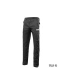 Pantalon largo negro talla-xl serigrafiado