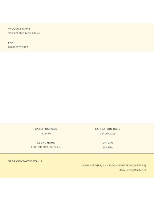 Ms extreme tack 290 ml