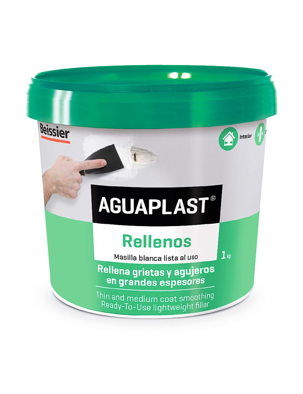 Masilla para rellenos capa gruesa 1 kg