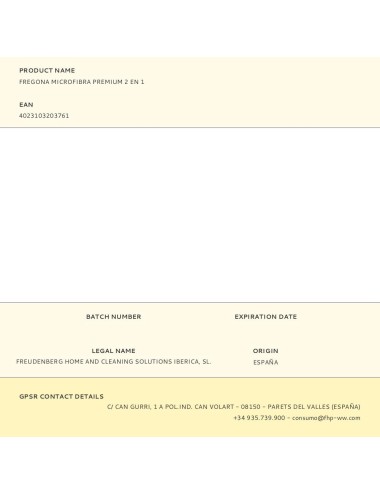 Fregona microfibra premium 2 en 1