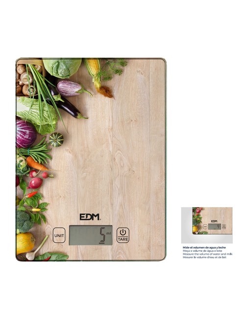 Báscula electronica de cocina, máximo 5 kg mod 2