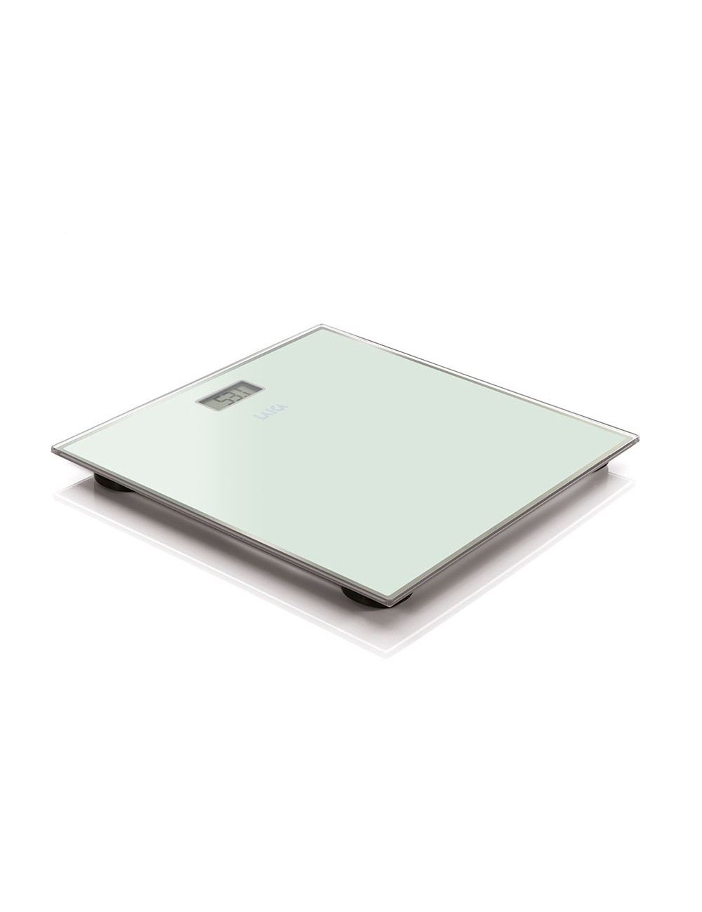 Bascula de baño electronica blanca, máximo 150 kg