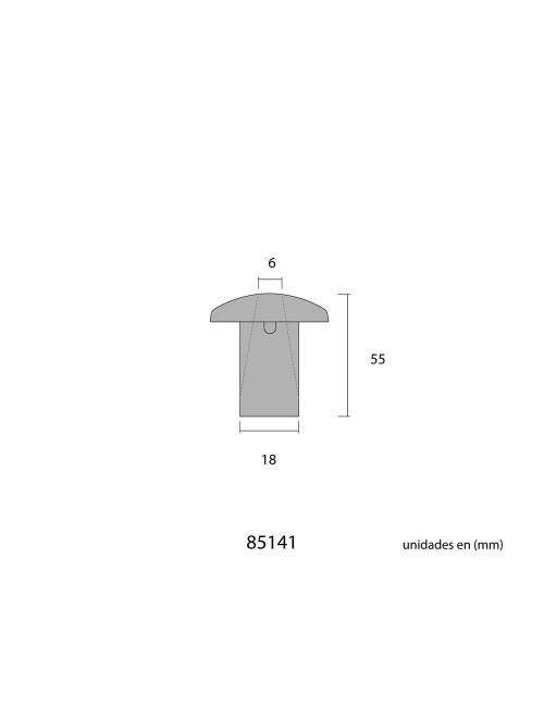 Rotector de varilla y reas para construcción ø6-18 mm, pack 50 uds