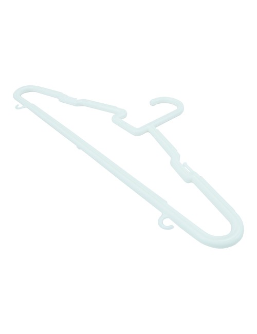 Perchas blancas 42 x 1,2 x 19 cm, 3 uds