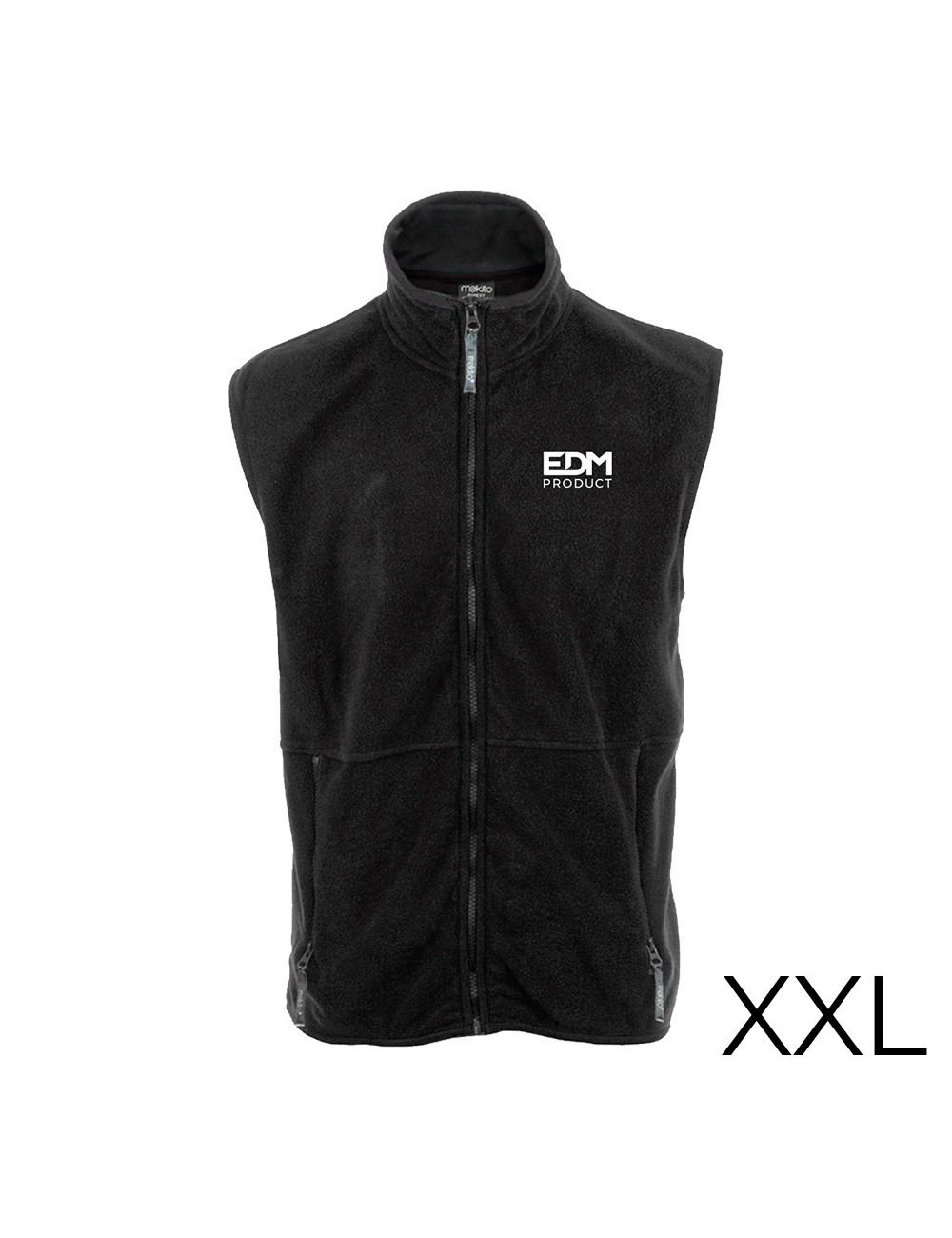 Chaleco forro polar talla-xxl fleece 280g/m