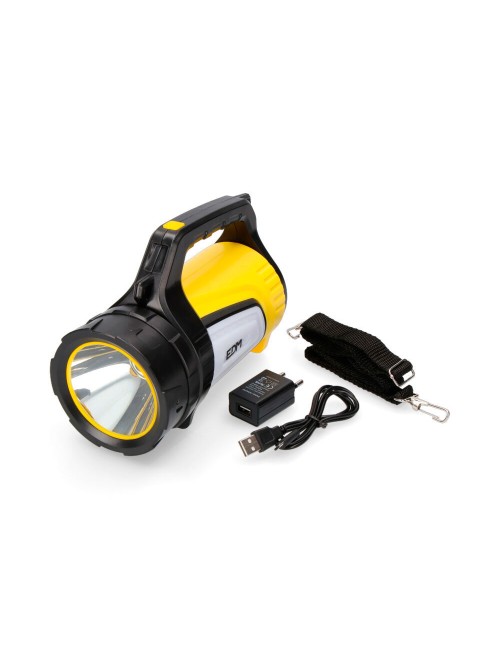 Linterna led titan force multifuncion recargable + powerbank 10 w 350 lm