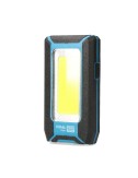 Linterna led cob 10w 500lm profesional. recargable con usb. con gancho + iman funcion power bank. incluye cable de carga