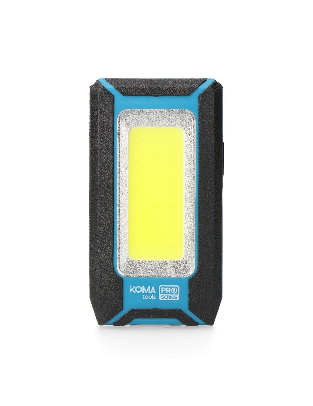 Linterna led cob 10w 500lm profesional. recargable con usb. con gancho + iman funcion power bank. incluye cable de carga