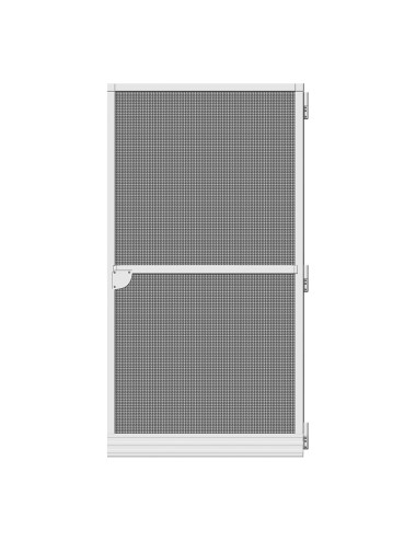Puerta mosquitera abatible basic blanco 100 x 210 cm