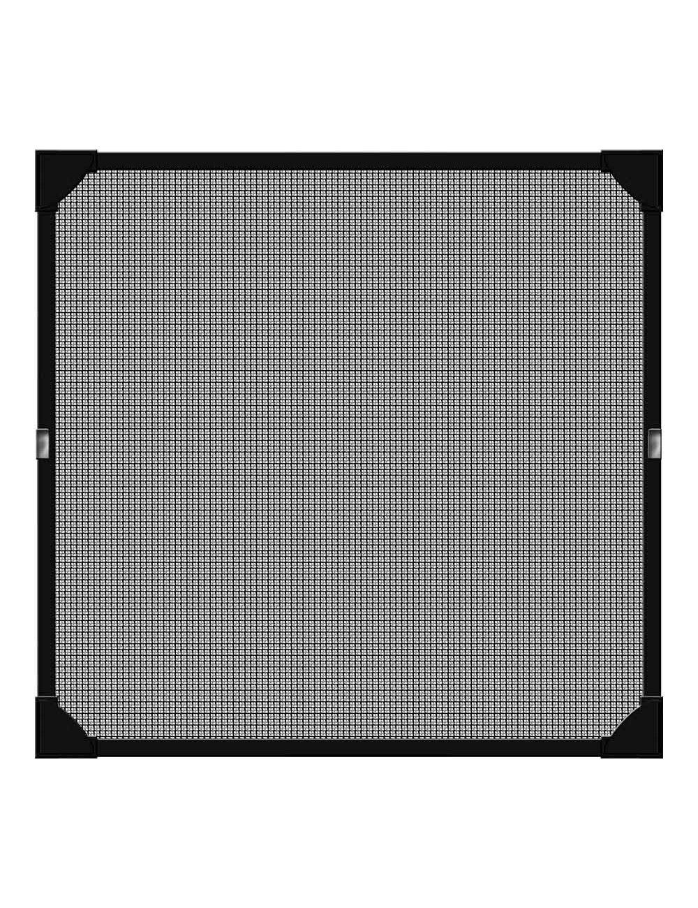 Mosquitera con marco magnetico antracita 100 x 120 cm