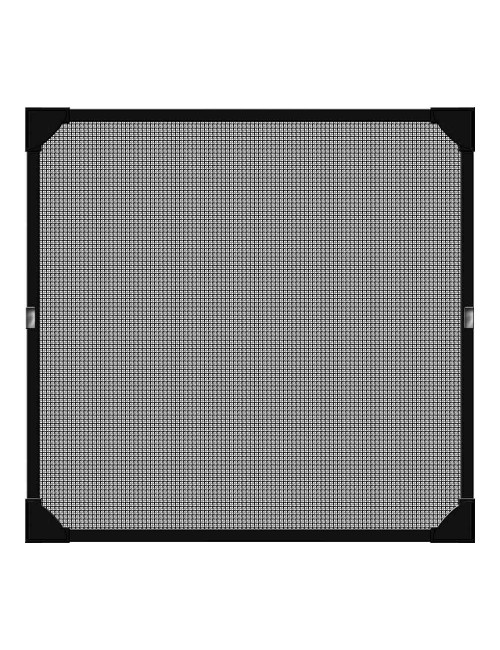 Mosquitera con marco magnetico antracita 100 x 120 cm