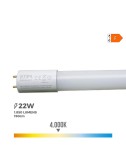 Tubo led t8 22 w 2400 lm 4000 k luz dia (eq.58w) ø2,6 x 150 cm