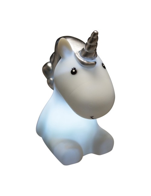 Luz nocturna decorativa led modelo unicornio colores surtidos