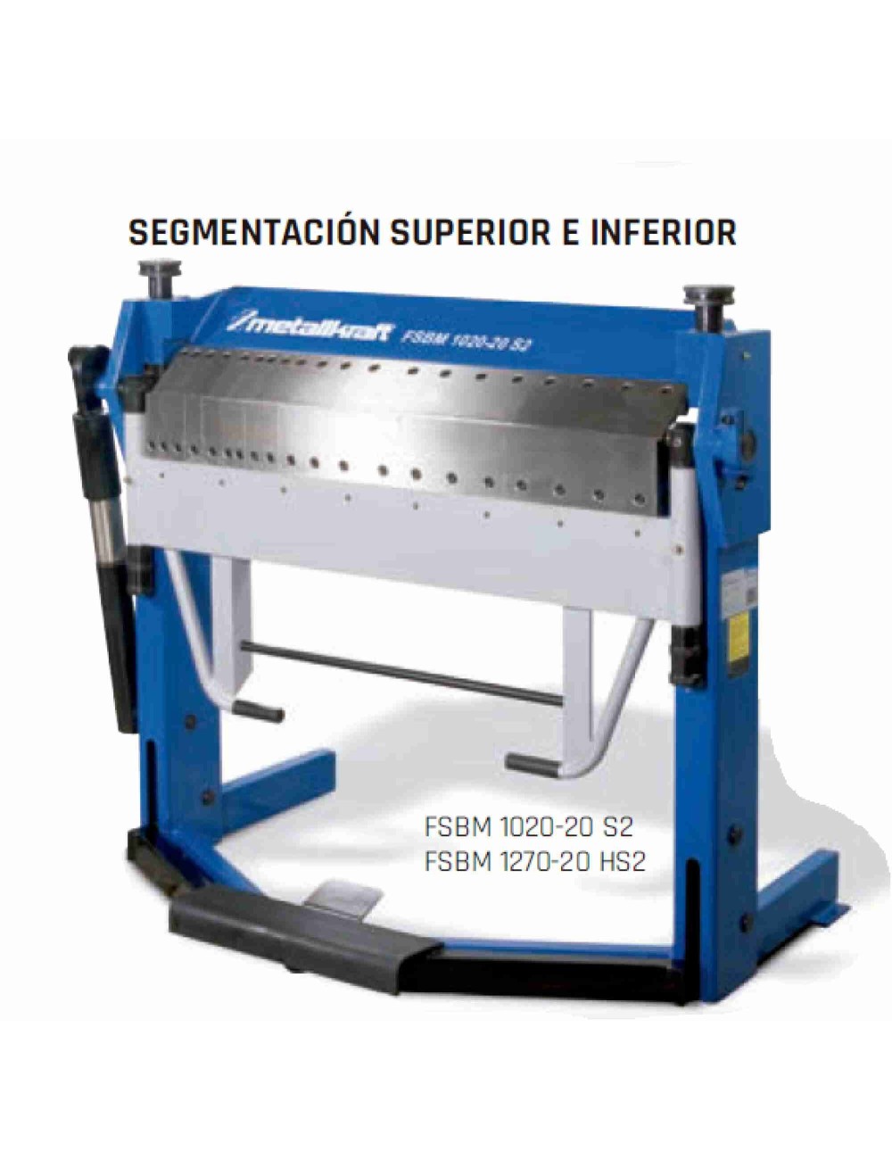 Plegadora de Chapa Manual FSBM 1270-20 HS2