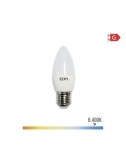 Bombilla vela led e27 5 w 400 lm 6400 k luz fria ø3,5 x 10 cm