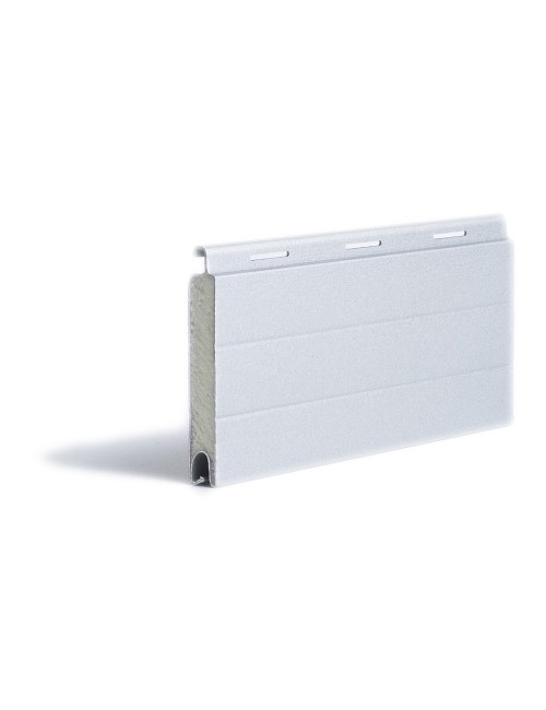 Lama blanca aluminio recta 45 mm x 2 m