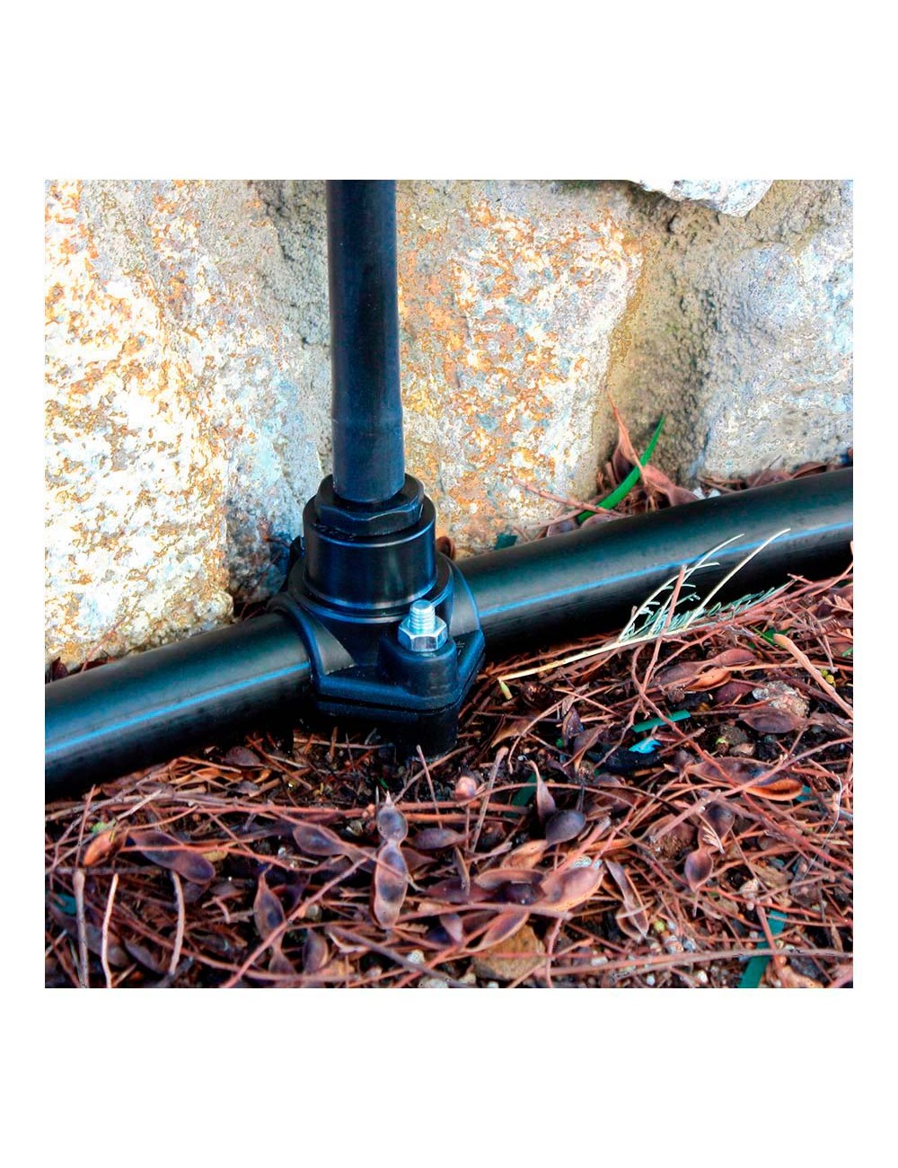 Adaptador macho tubo 16mm a rosca 3/4" blue bird