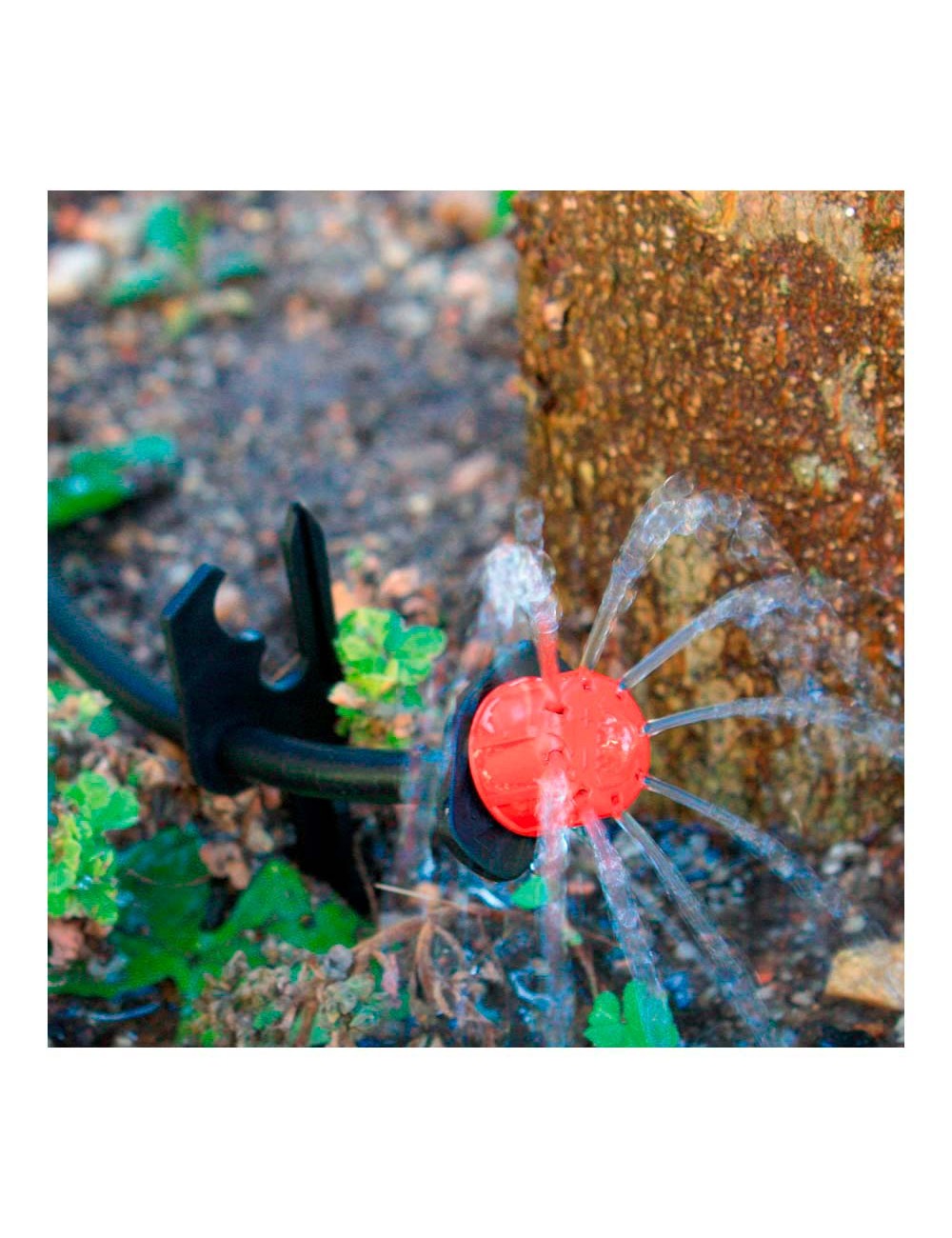 Pack con 25 goteros regulables 0-60 l/h blue bird