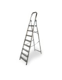 Escalera doméstica aluminio 8 peldaños