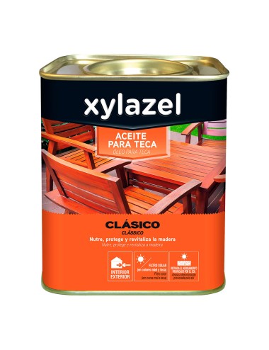 Aceite clásico para teca color miel 750 ml