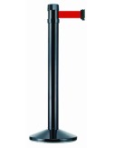 POSTE NEGRO CINTA ROJA 4 MT. RS4BKRE