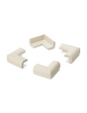 Protector cantos acolchado blanco 5002-2-001 (blister 4 unid.) inofix